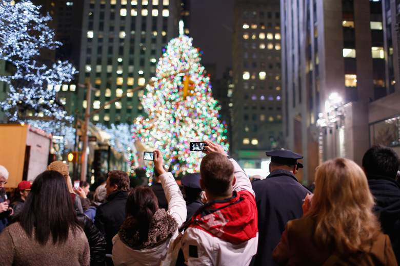 Encendido el tradicional pino navideño del Rockefeller Center, que anuncia  la llegada de la navidad a la Gran Manzana