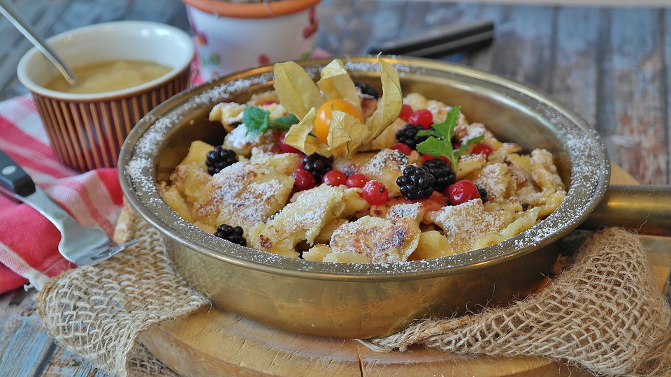 El Kaiserschmarren, típico de Austria