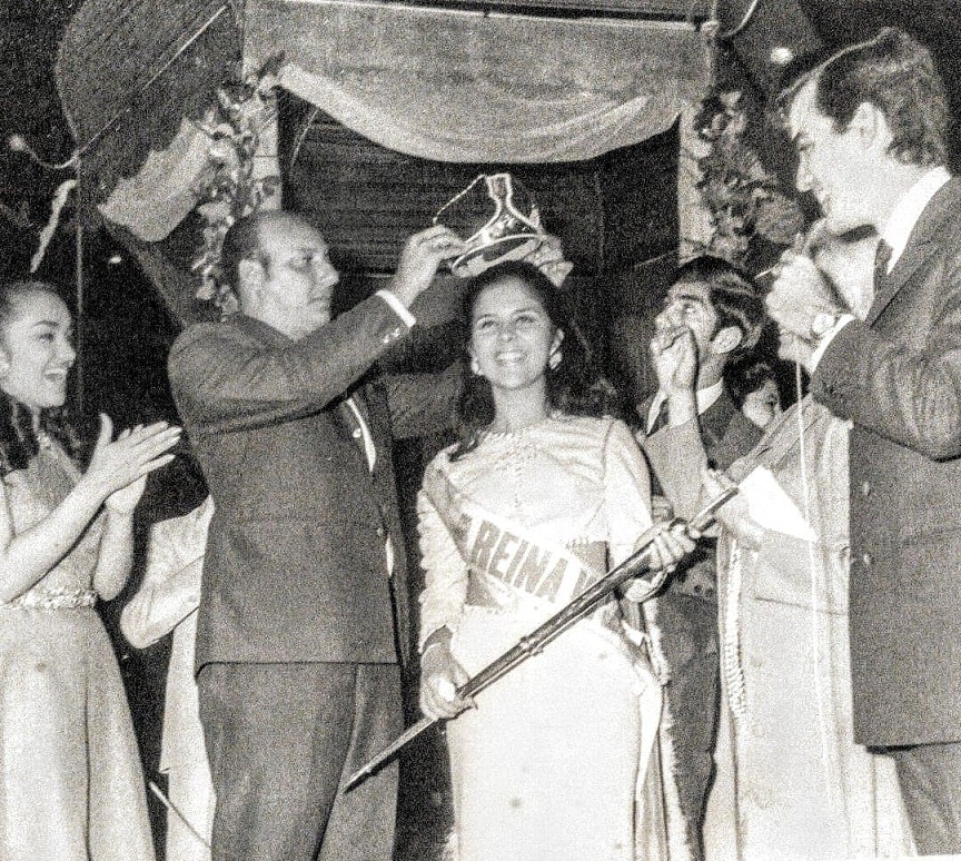 Morella Chacón de Reina de Ferias a Miss Táchira 1970