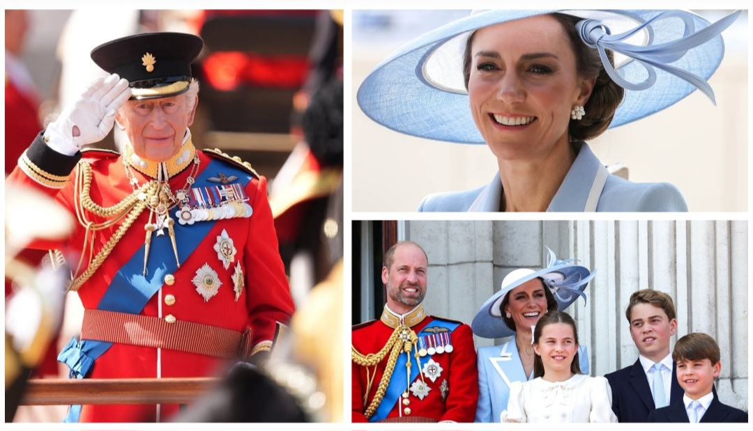 Así celebró el Trooping the Colour la Familia Real Británica