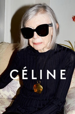 A sus 80 años es imagen de Céline