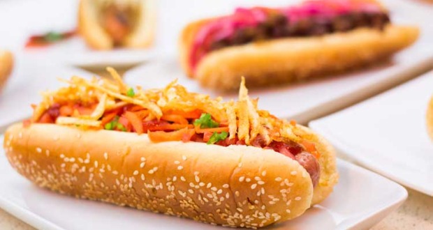 Unos hot dogs muy gourmets