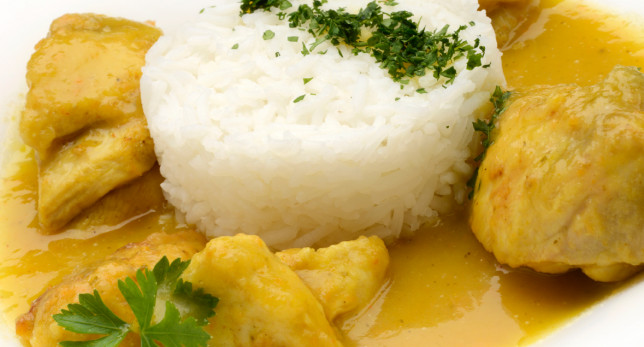 Pollo al Curry con Arroz, aromas de la India…