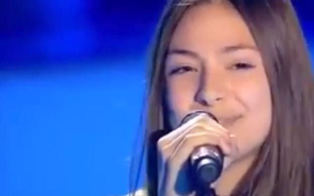Joven venezolana de 13 años, levantó al jurado y público de sus asientos en La Voz Kids