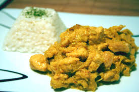 Espectacular !!..  Pollo al curry, sabores de la India que nos encantan…