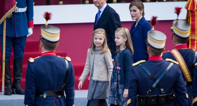 Felipe VI ha presidido su segundo desfile de la Fiesta Nacional como rey de España