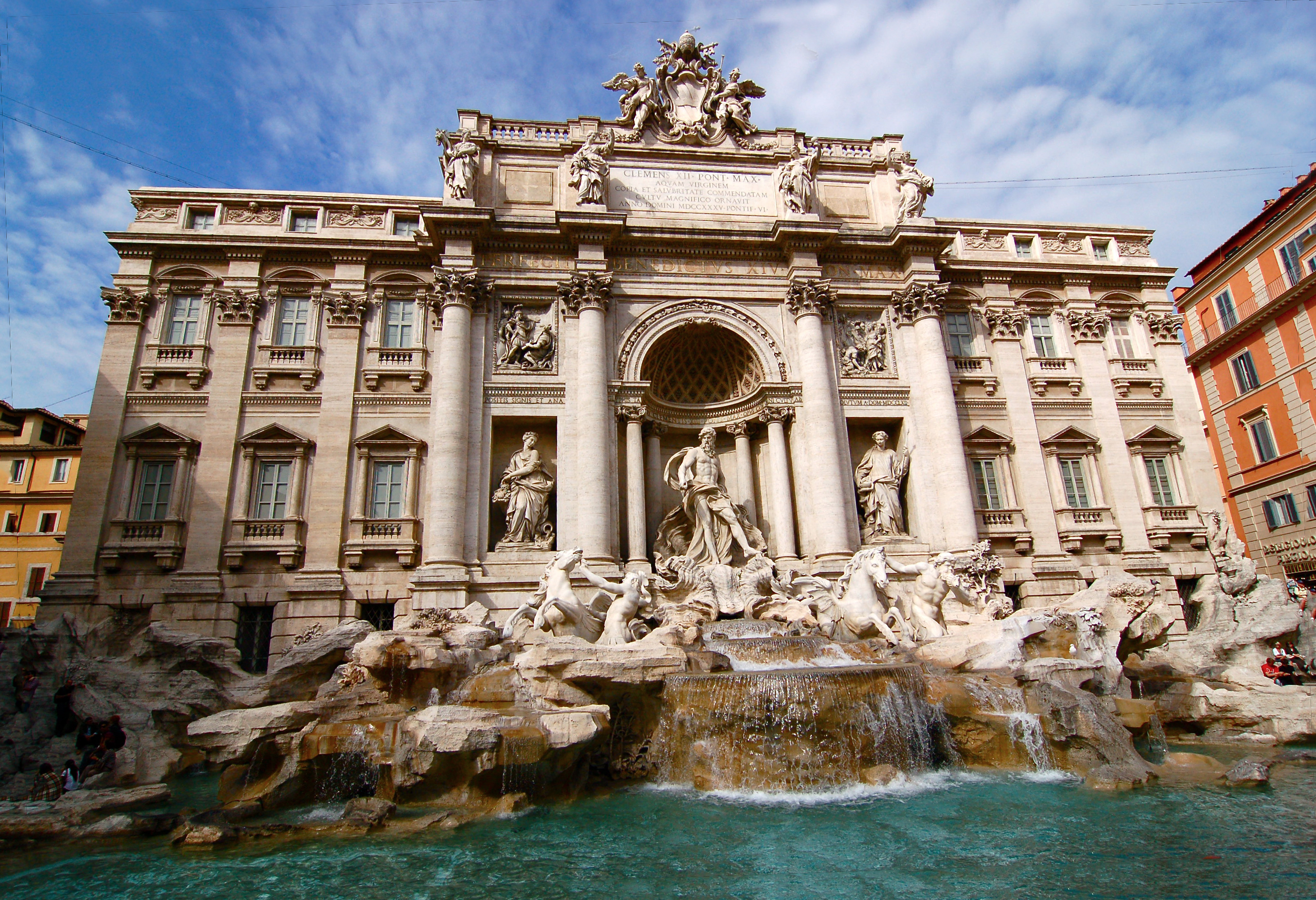 La Fontana de Trevi vuelve a su dolce vita