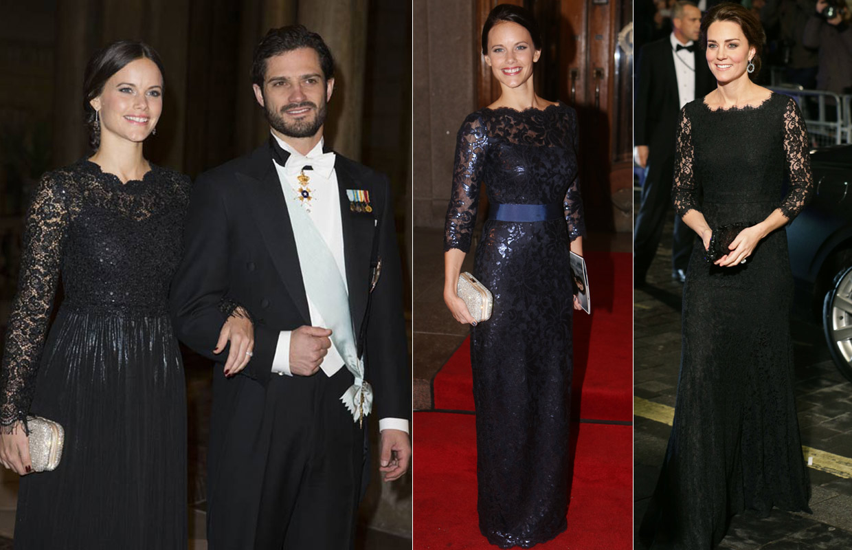 ¿Se inspiran o copian a Kate Middleton?..Sofía Hellqvist, ahora Angelina Jolie.