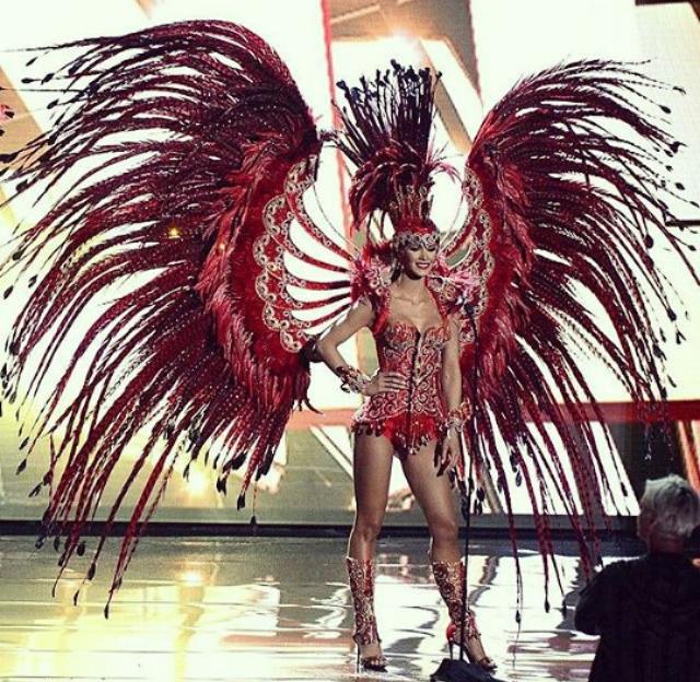 El espectacular traje típico de Venezuela en el Miss Universo
