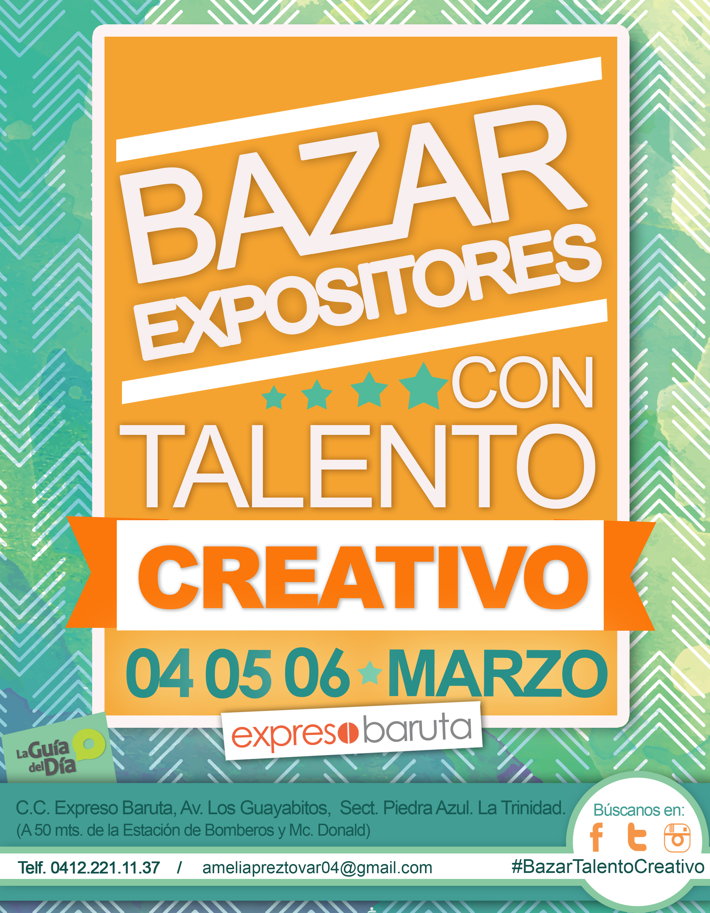 Se viene el «Bazar de emprendedores con talento creativo» en Marzo