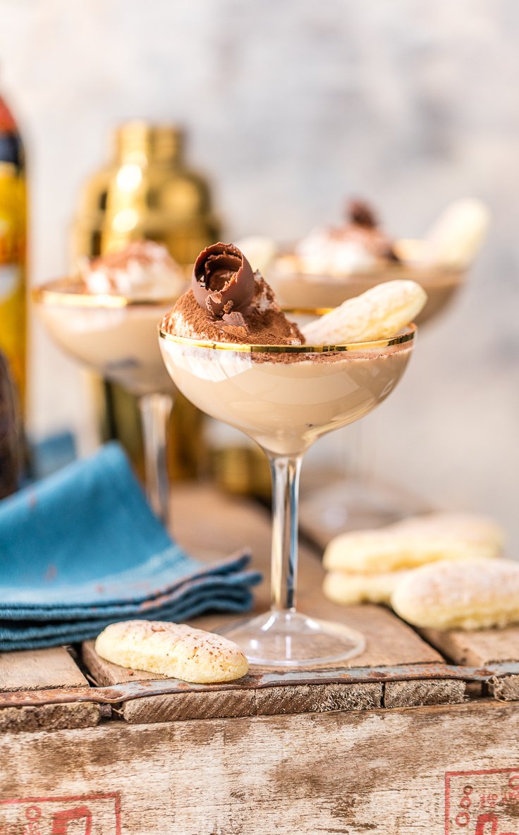 Un Tiramisu Martini que ¡demasiado bueno!