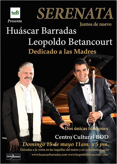 Serenata de Leopoldo Betancourt y Huáscar Barradas dedicada a las Madres