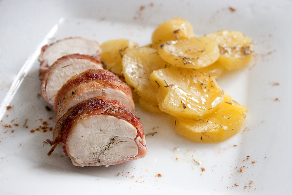 Pollo en salsa de yogurt a la paprika