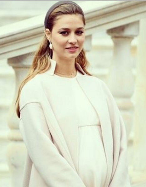 Las imágenes del embarazo de Beatrice Borromeo