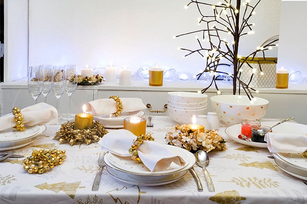 Ideas ultra chic para decorar la mesa en la cena de Año Nuevo