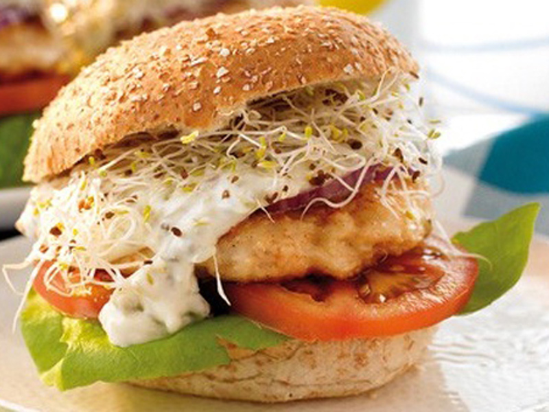 Hamburguesa de pescado ¡debes probarla!