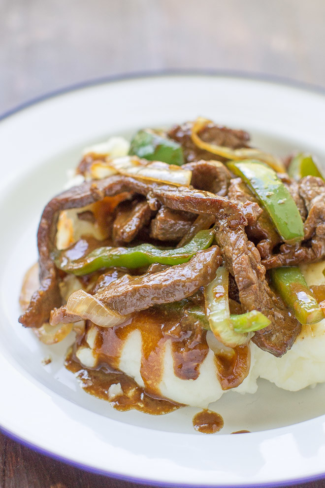 ¡Un delirio! carne a la pimienta