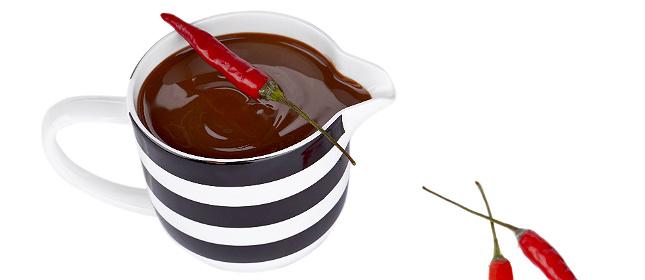 Chocolate caliente con picante, ardiente y chic!