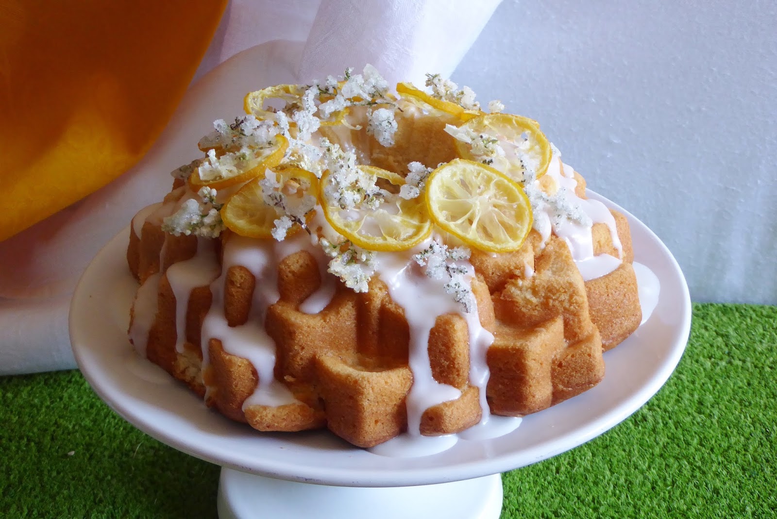 Torta de limón y flor de saúco, extra chic, la elegida por Harrty y Meghan