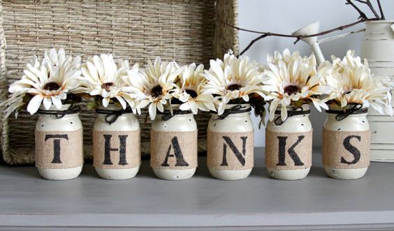 Thanksgiving! Ideas preciosas para la decoración de Acción de Gracias