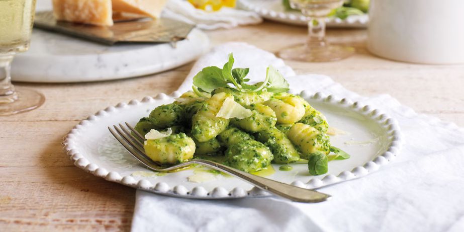 Gnocchis al pesto ¡sabor a Italia!