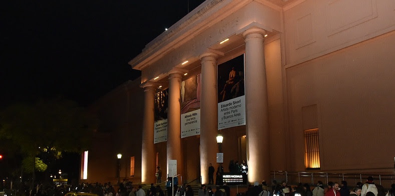 Más de 15 mil personas recorrieron el Bellas Artes en una nueva edición de La Noche de los Museos