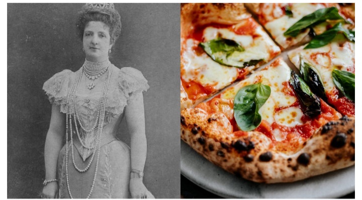 La pizza margarita y Margherita di Savoia