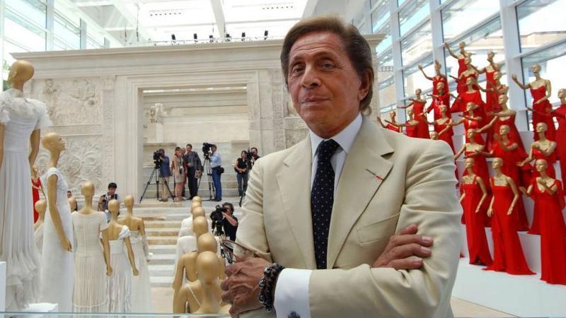 Falleció el gran diseñador Valentino