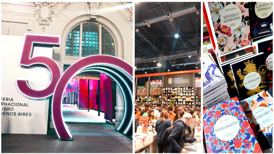 La Feria Internacional del Libro de Buenos Aires celebra 50 maravillosos años, llenando de cultura literaria a sus visitantes