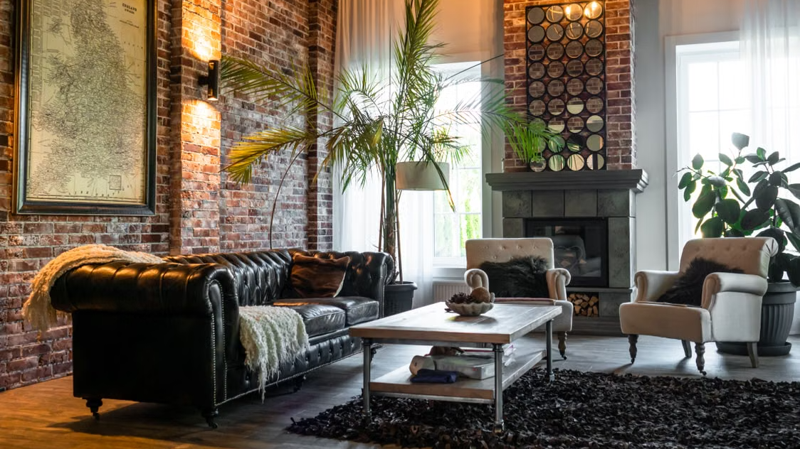 Decoración industrial y rustico, un estilo único (y cálido)